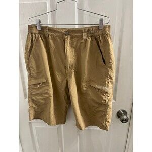 Vcansion Men's Quick Dry Travel Cargo Shorts Size 34